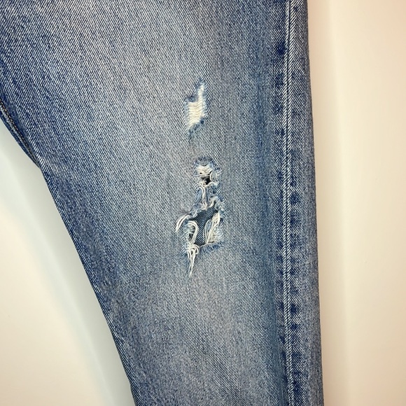 Levis Wedgie Jeans made with White Oak Cone Denim Sz 26 - Picture 4 of 13